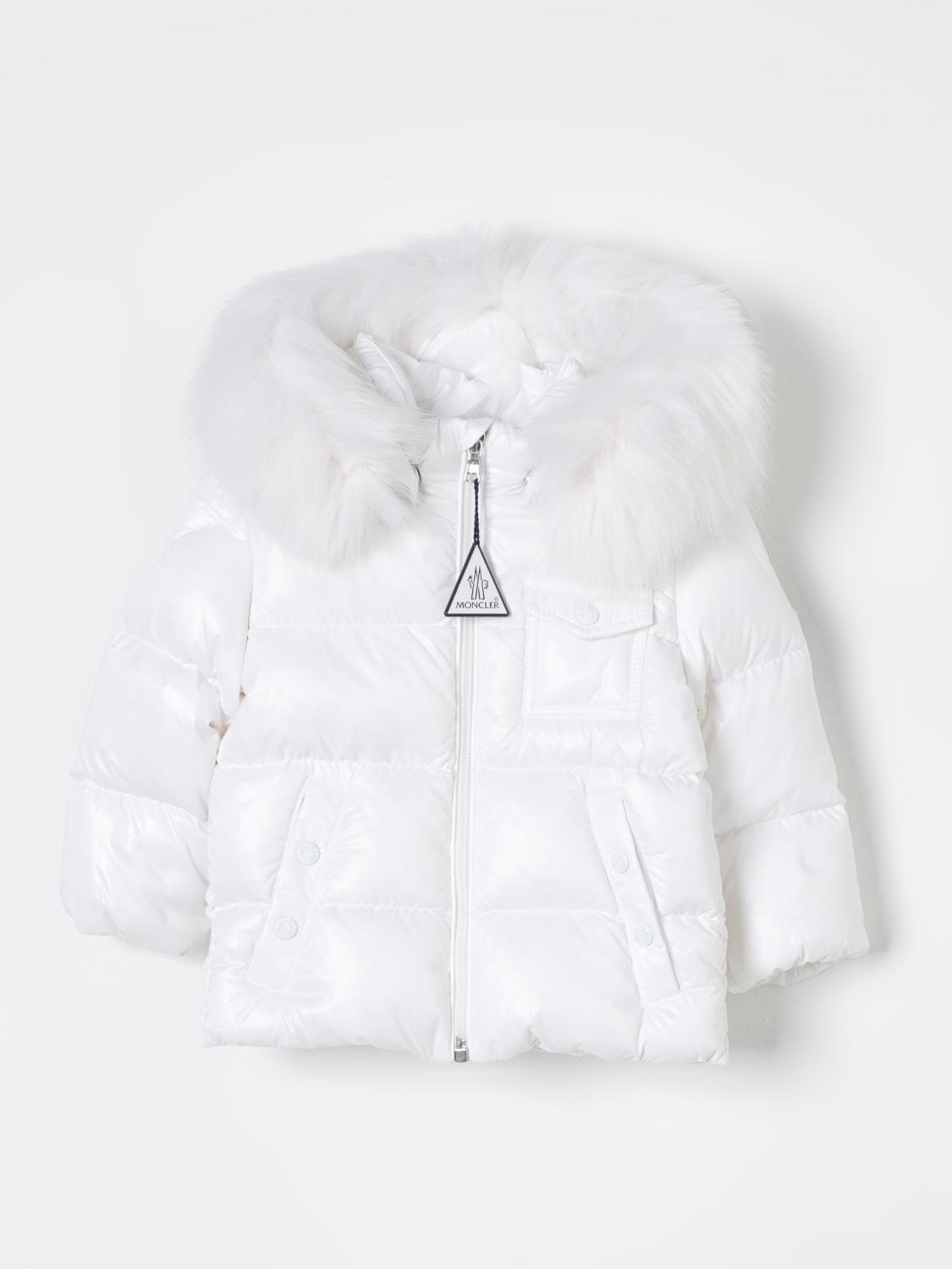 Moncler Jacket kids - White | 1A0000268950 | GIGLIO.COM