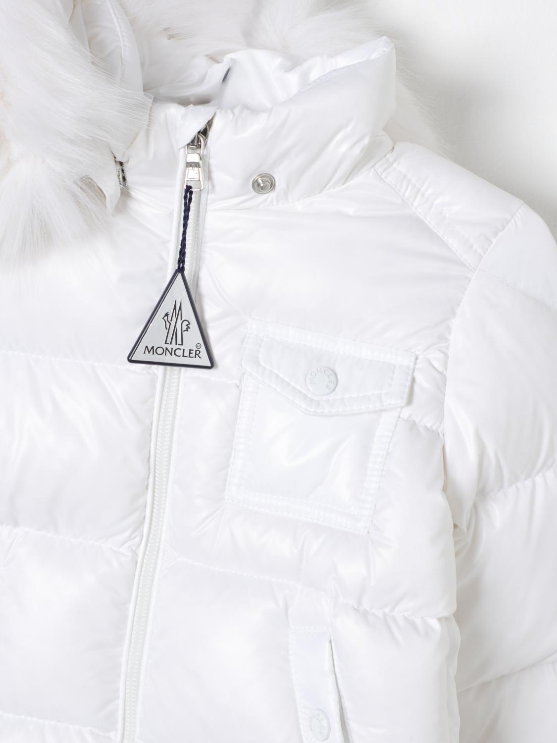 Moncler Jacket kids - White | 1A0000268950 | GIGLIO.COM