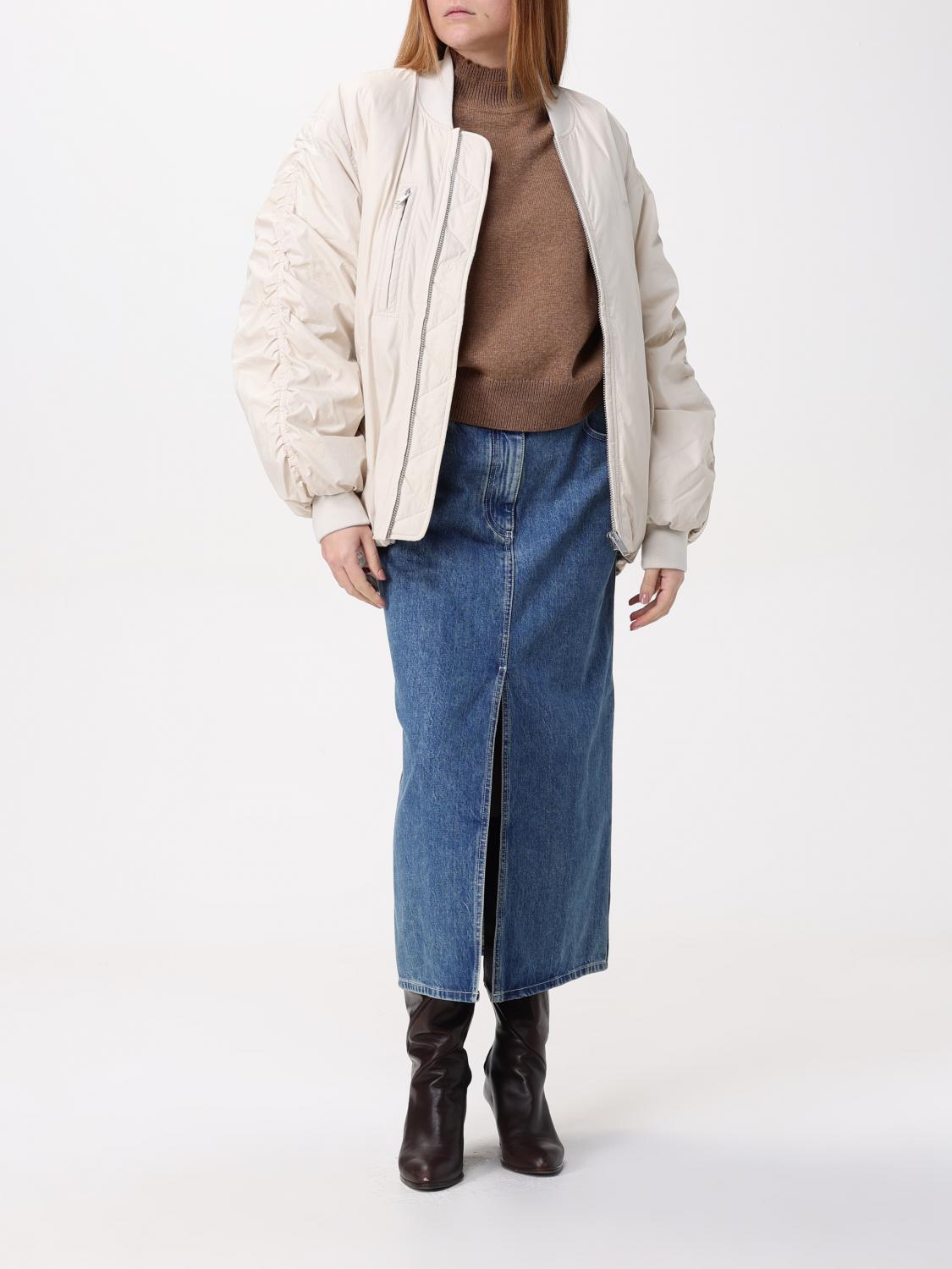 ジャケット ISABEL MARANT ETOILE Woman Jacket Beige MA0258FAB3C02E 90BE Isabel Marant Etoile Outlet: Jacket woman - Beige | Isabel
