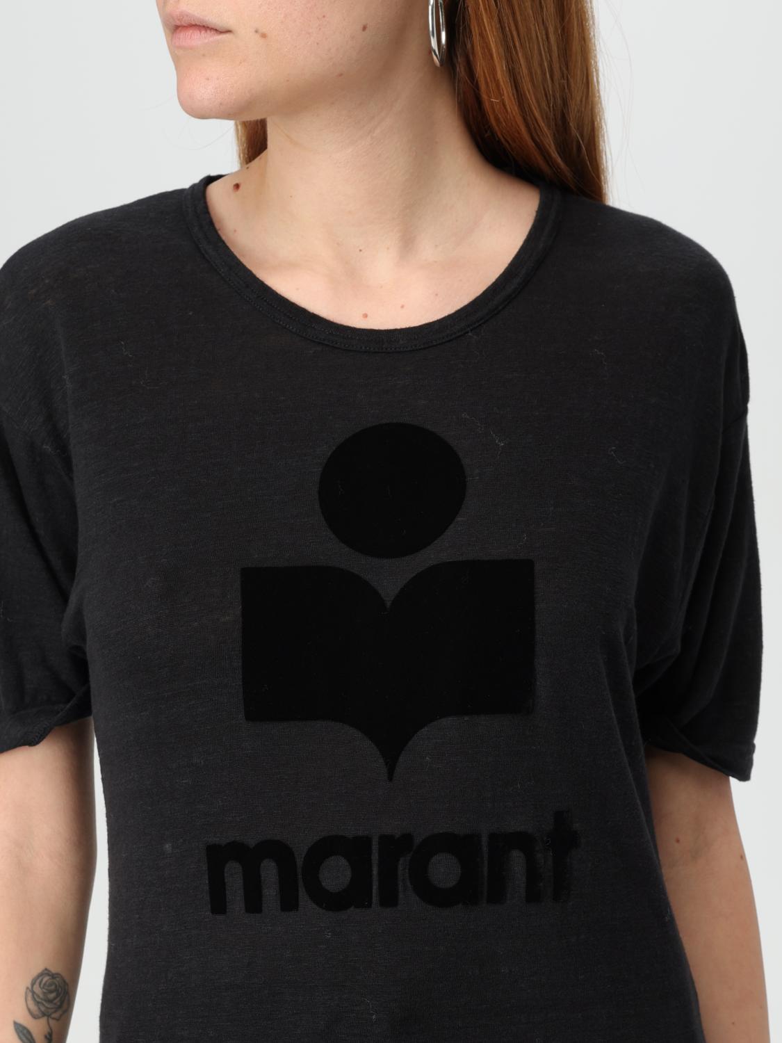 ISABEL MARANT ETOILE T-SHIRT: T-shirt woman Isabel Marant Etoile, Black - Img 4