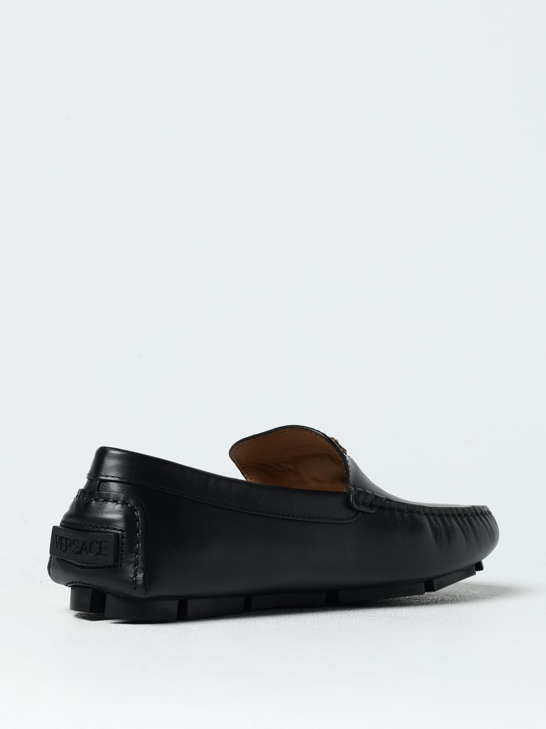 VERSACE MOCASINES: Zapatos hombre Versace, Negro - Img 3