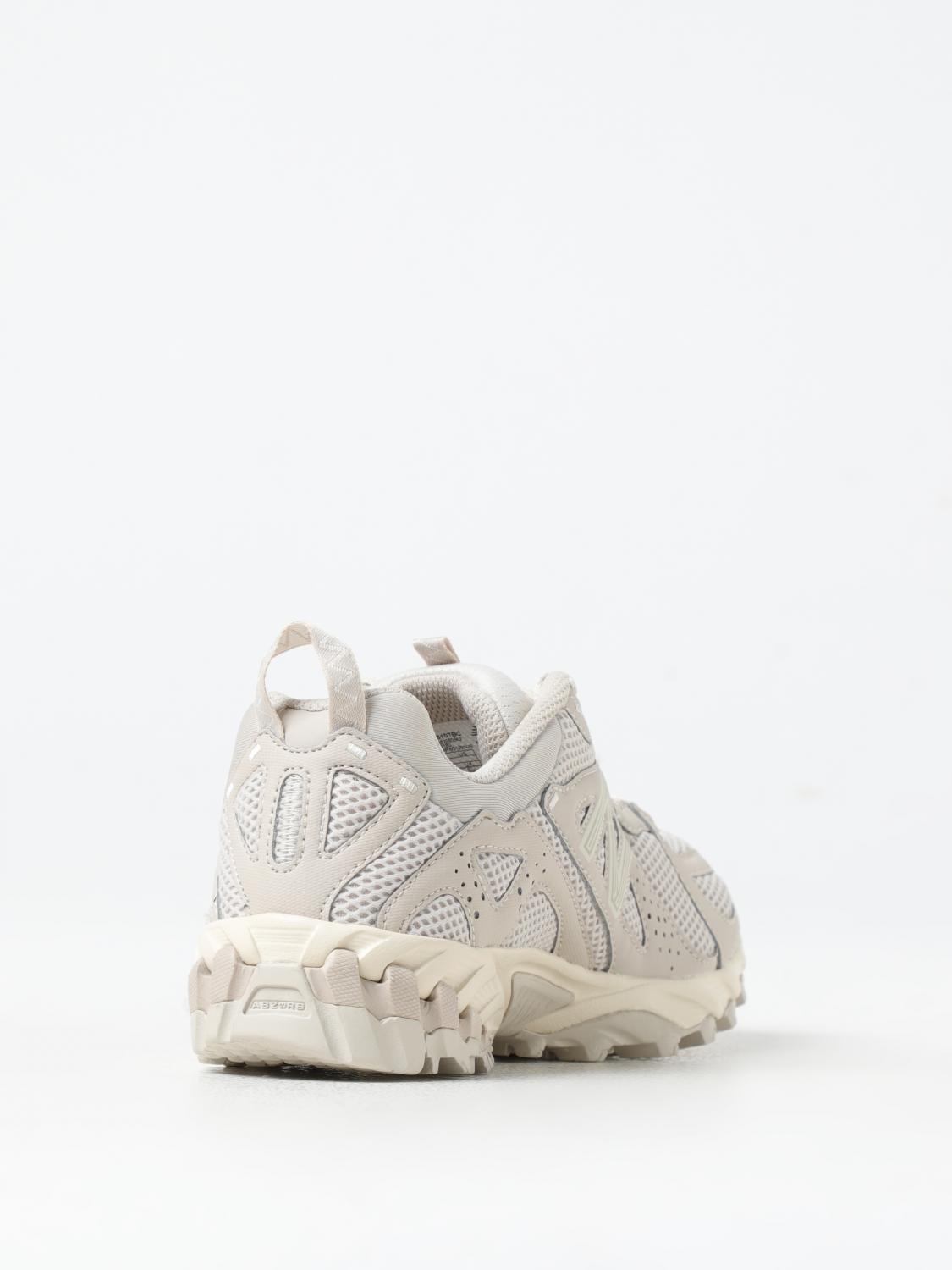 NEW BALANCE SNEAKERS: Sneakers 610 New Balance in mesh e pelle sintetica , Beige - Img 3