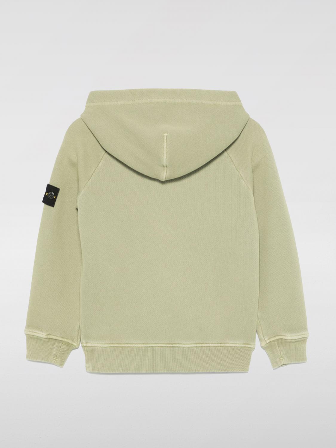 STONE ISLAND JUNIOR PULLOVER: Pullover kinder Stone Island Junior, Grün - Img 2