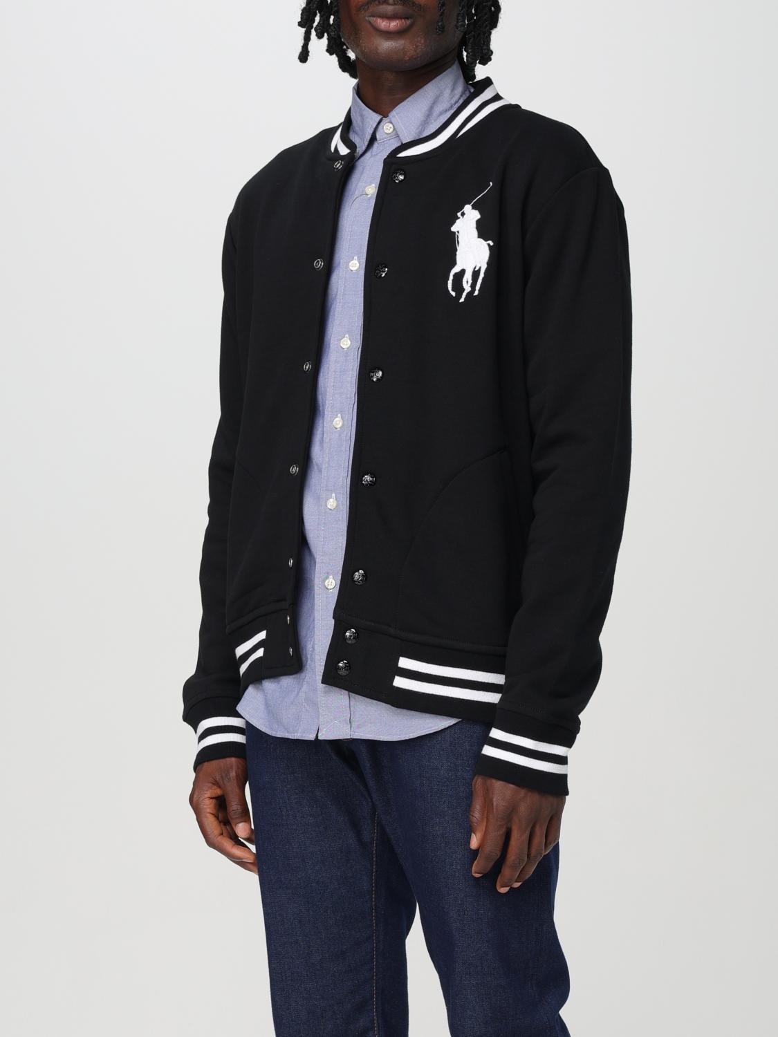 Polo Ralph Lauren cotton jacket - Black | 710951717 | GIGLIO.COM