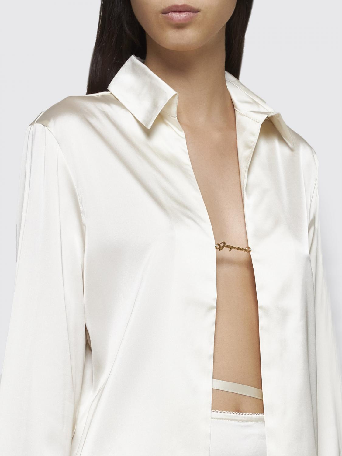 JACQUEMUS SHIRT: Shirt woman Jacquemus, White - Img 2