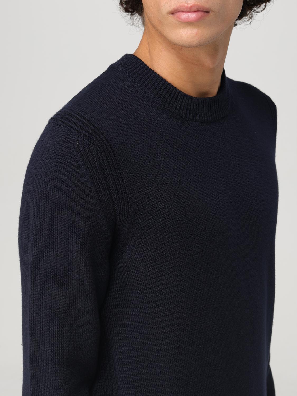 ROBERTO COLLINA SWEATER: Sweater men Roberto Collina, Blue - Img 3