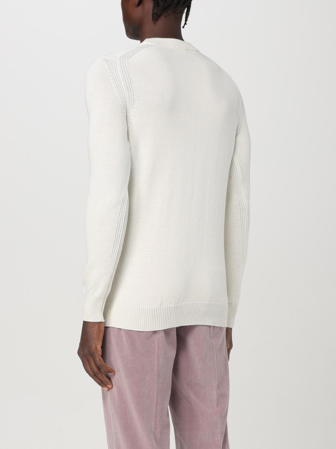 ROBERTO COLLINA SWEATER: Sweater men Roberto Collina, Beige - Img 2