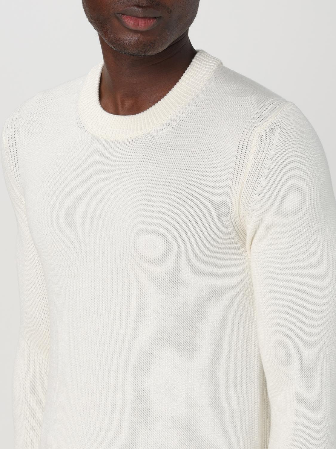 ROBERTO COLLINA SWEATER: Sweater men Roberto Collina, Beige - Img 3