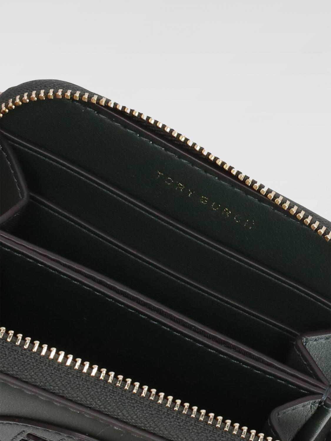 TORY BURCH WALLET: Wallet woman Tory Burch, Green - Img 3