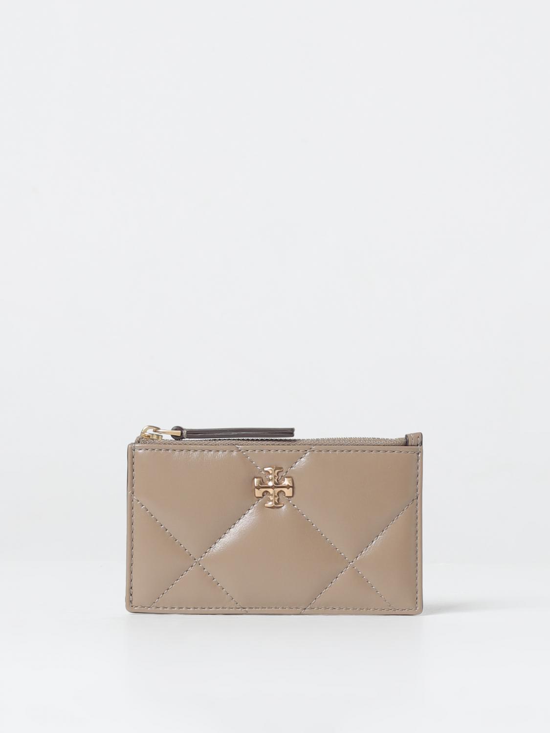 TORY BURCH WALLET: Wallet woman Tory Burch, Beige - Img 1