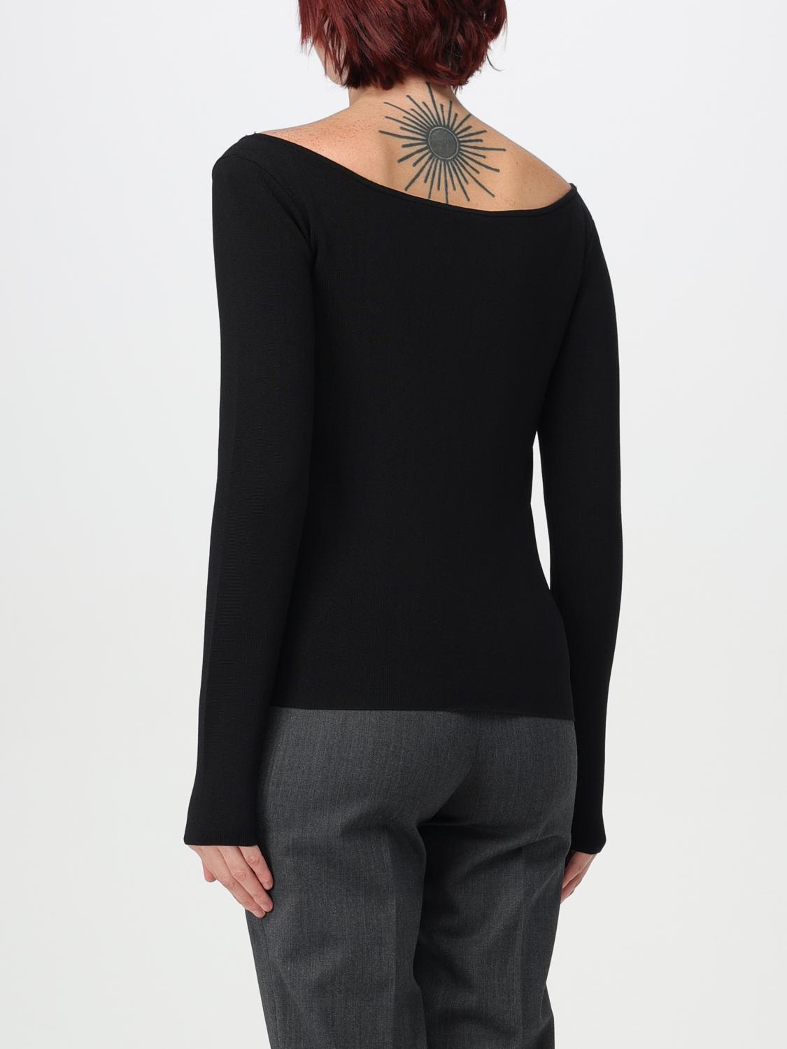 ROHE MAGLIA: Maglia Rohe in misto viscosa , Nero - Img 2