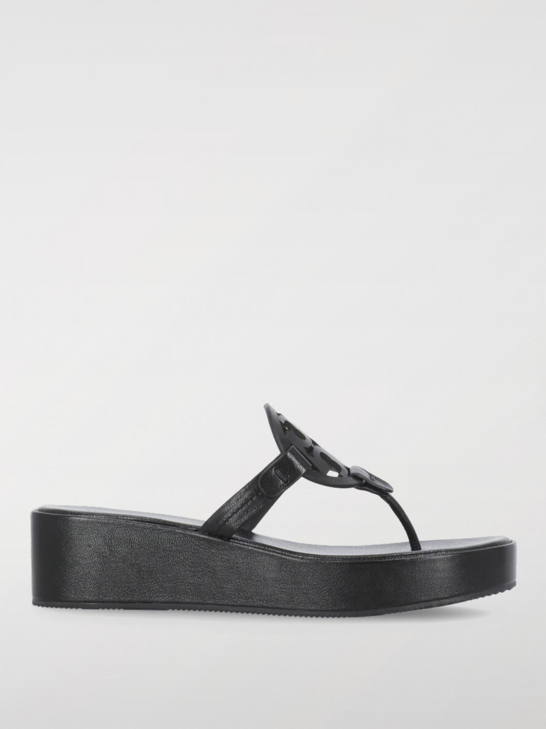 TORY BURCH FLAT SANDALS: Flat sandals woman Tory Burch, Black - Img 1