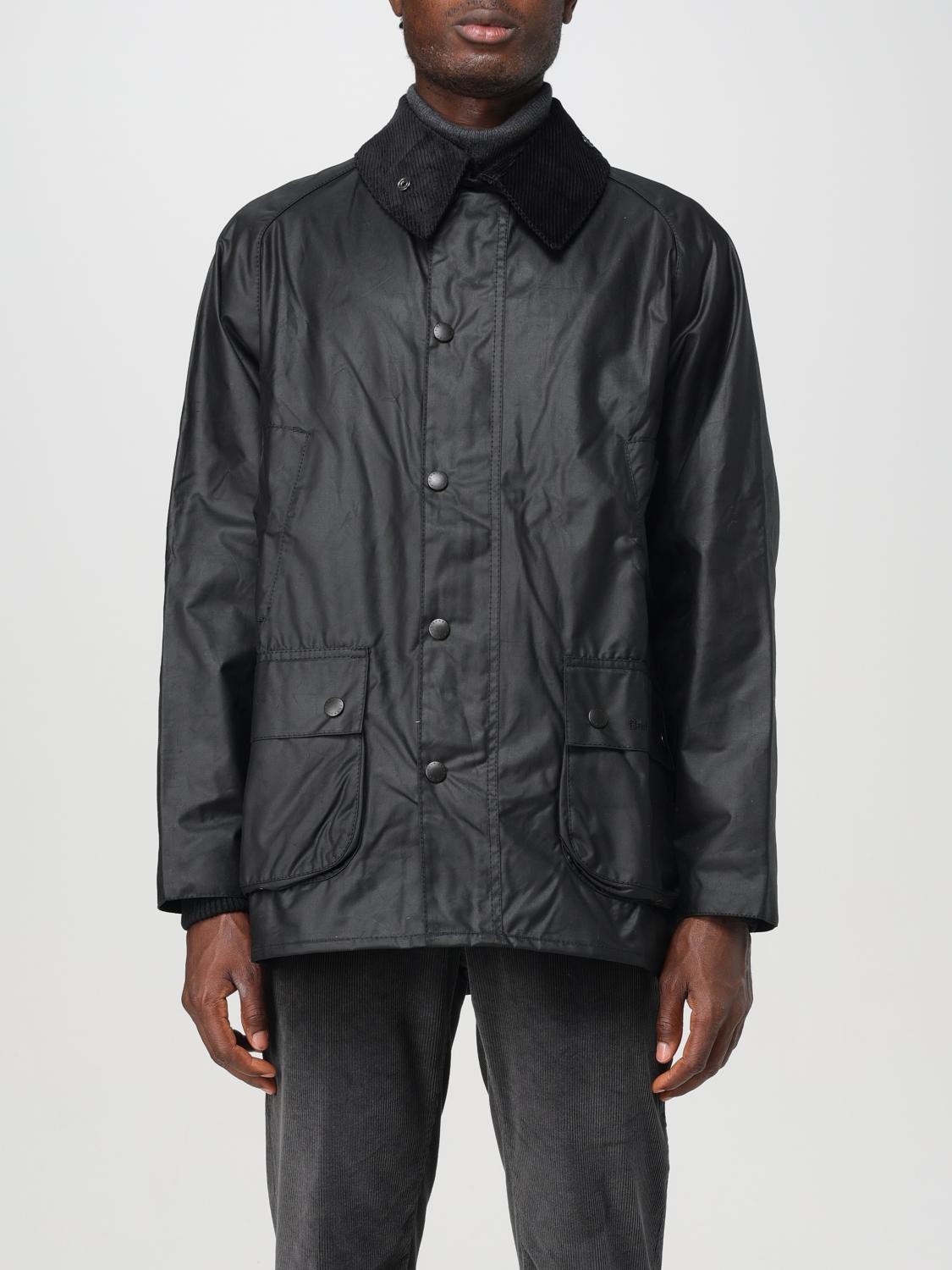 BARBOUR ジャケット: ジャケット メンズ Barbour, ブラック 1 - Img 1