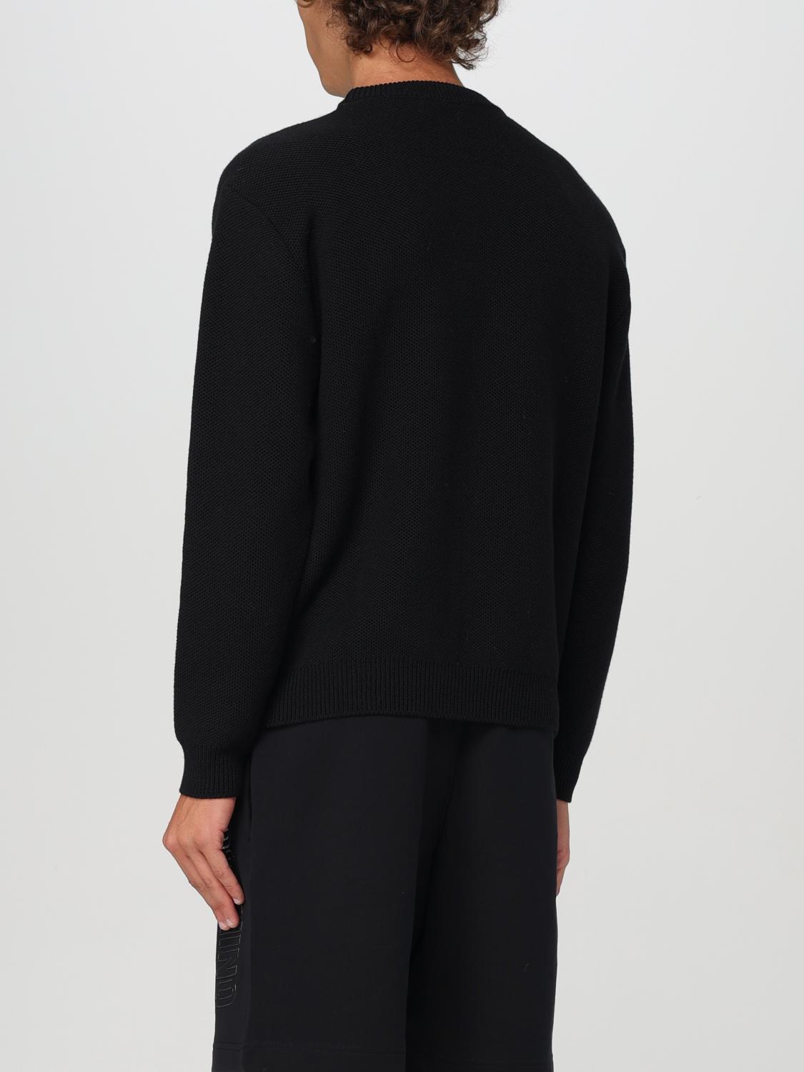 MOSCHINO COUTURE PULLOVER: Pullover herren Moschino Couture, Schwarz - Img 2