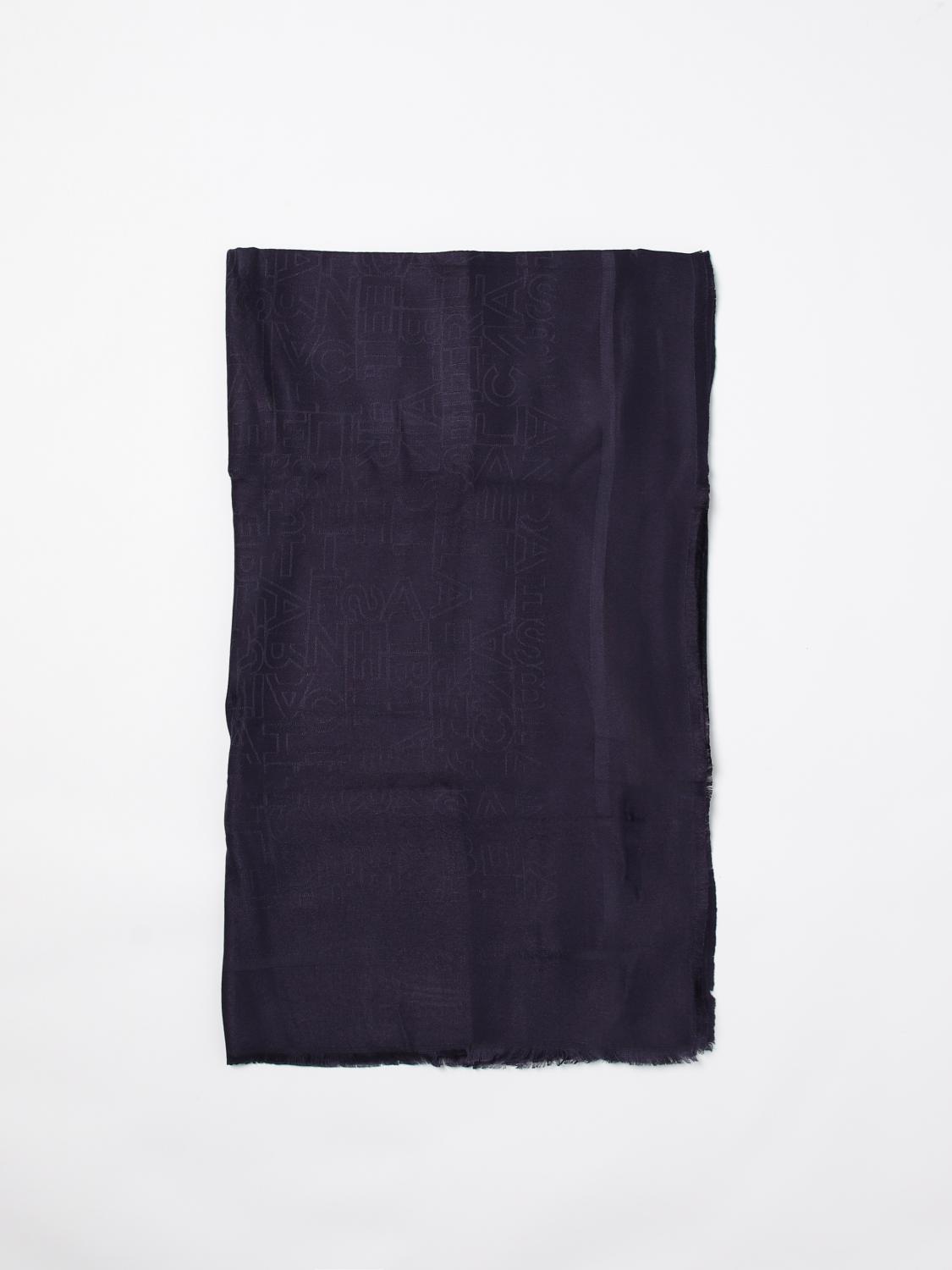 ELISABETTA FRANCHI SCIARPA: Sciarpa in viscosa jacquard Elisabetta Franchi, Blue - Img 1