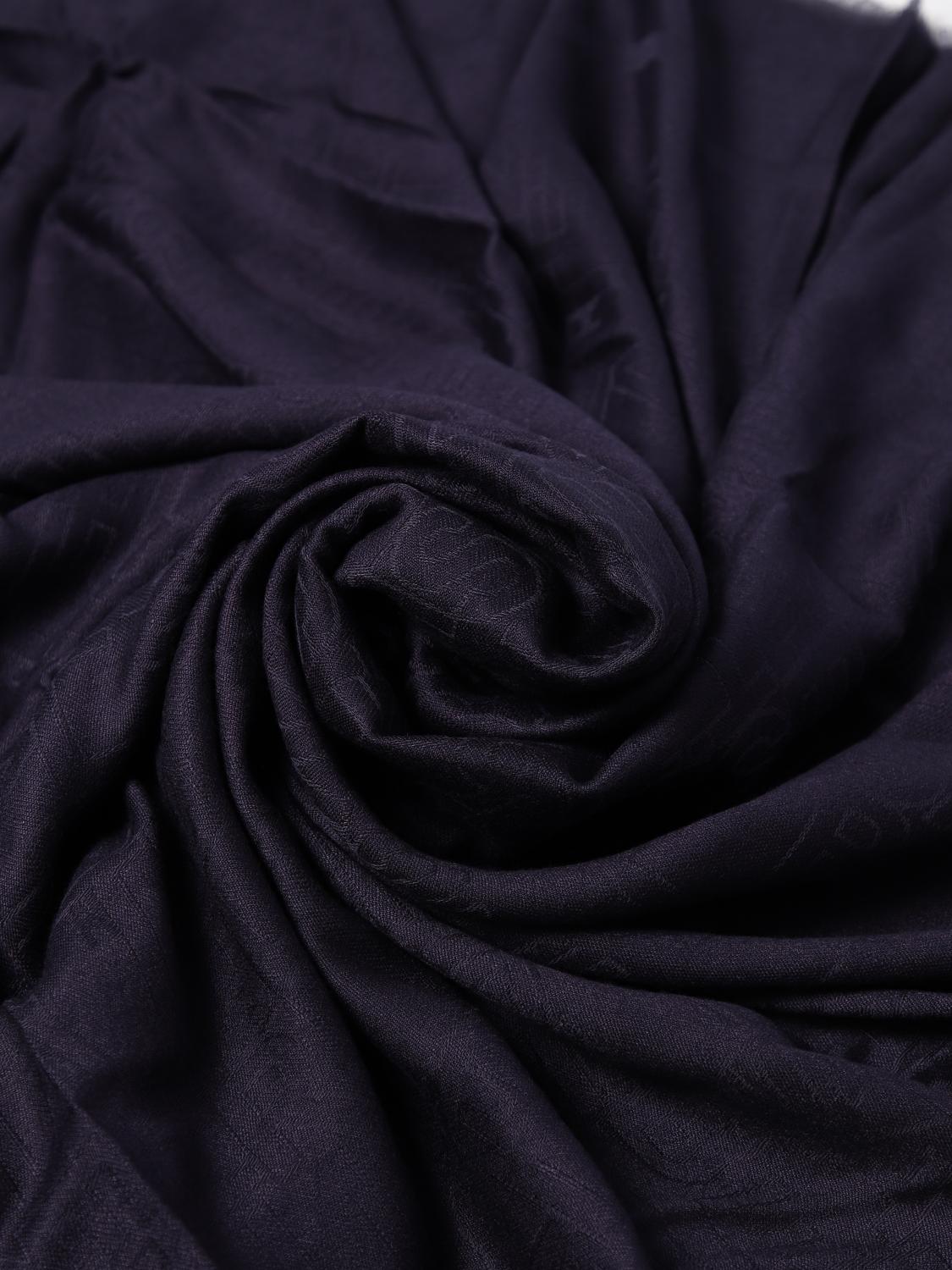 ELISABETTA FRANCHI SCIARPA: Sciarpa in viscosa jacquard Elisabetta Franchi, Blue - Img 3