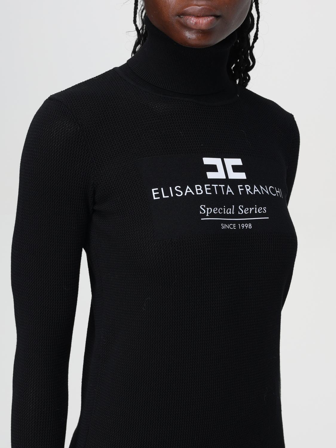 ELISABETTA FRANCHI PULLOVER: Pullover damen Elisabetta Franchi, Schwarz - Img 3