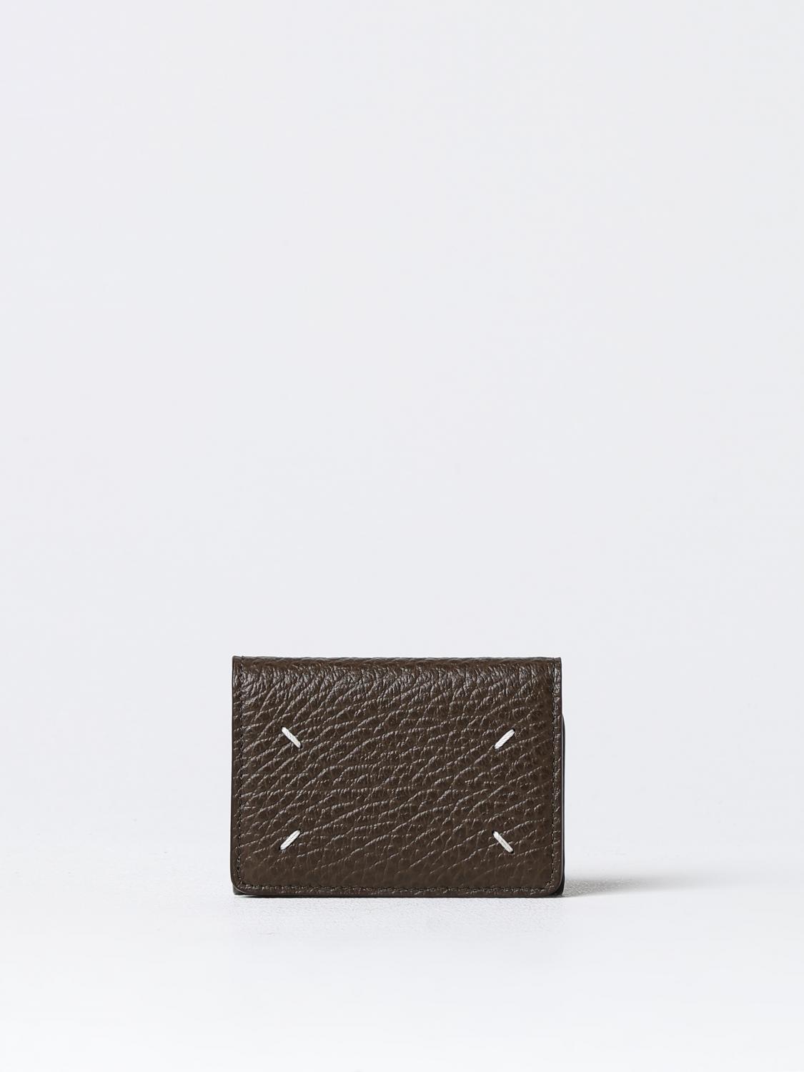 MAISON MARGIELA 財布: Maison Margiela レザーウォレット, ブラウン - Img 3