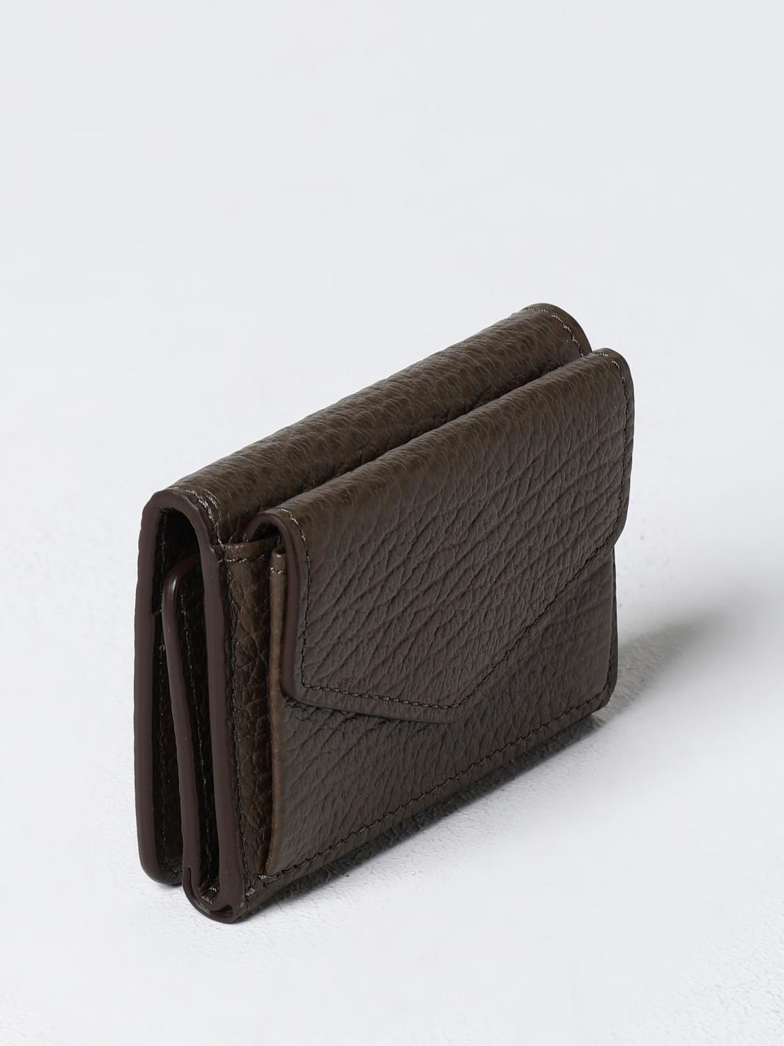 MAISON MARGIELA 財布: Maison Margiela レザーウォレット, ブラウン - Img 4