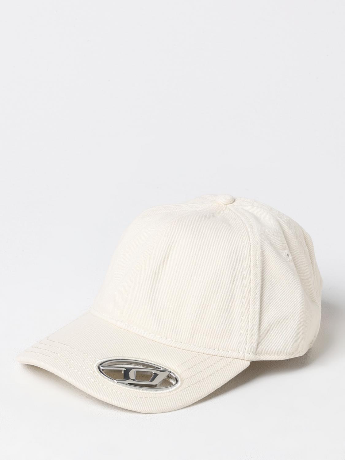 DIESEL HAT: Hat men Diesel, White - Img 1
