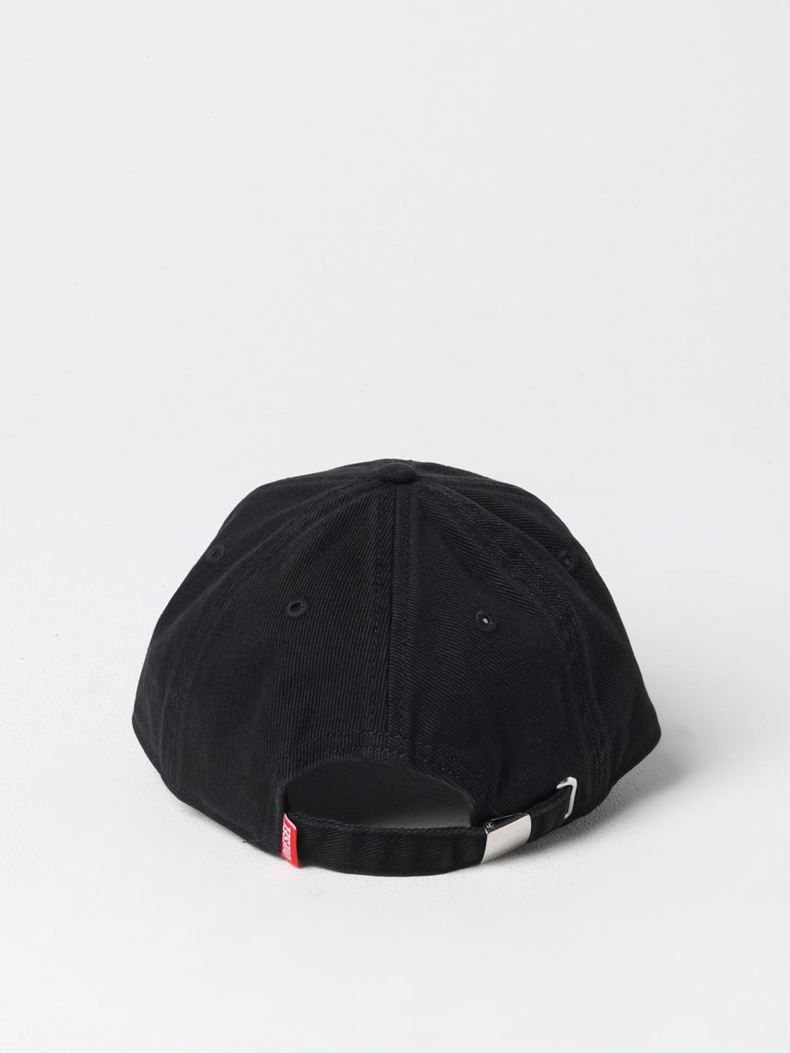 DIESEL HAT: Hat men Diesel, Black - Img 3