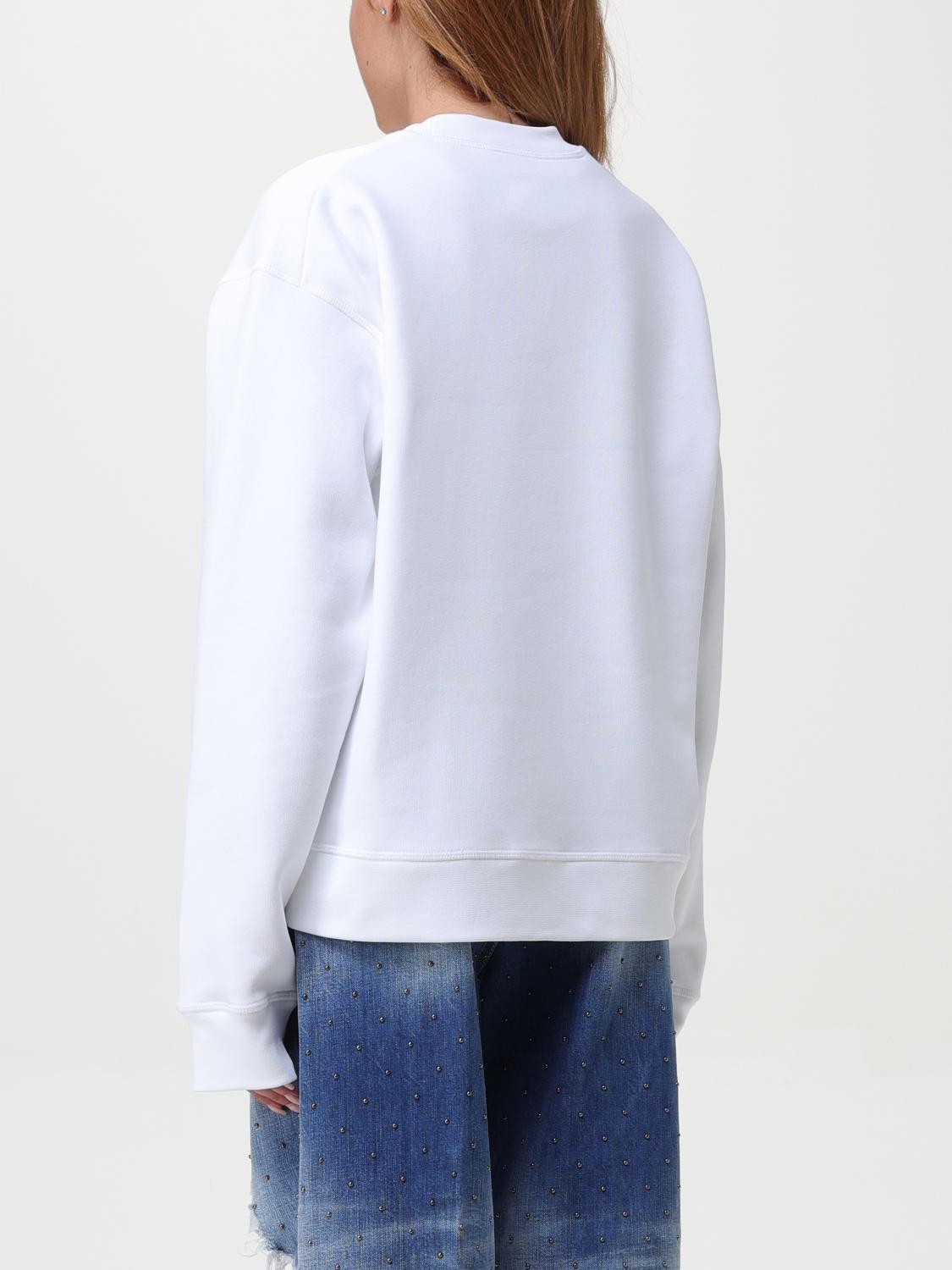 DSQUARED2 SWEATSHIRT: Sweater woman Dsquared2, White - Img 3