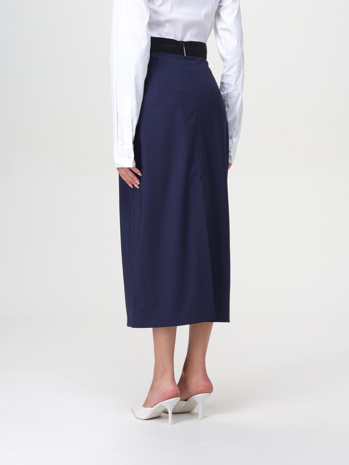 MSGM GONNA: Gonna MSGM in viscosa , Blue - Img 3
