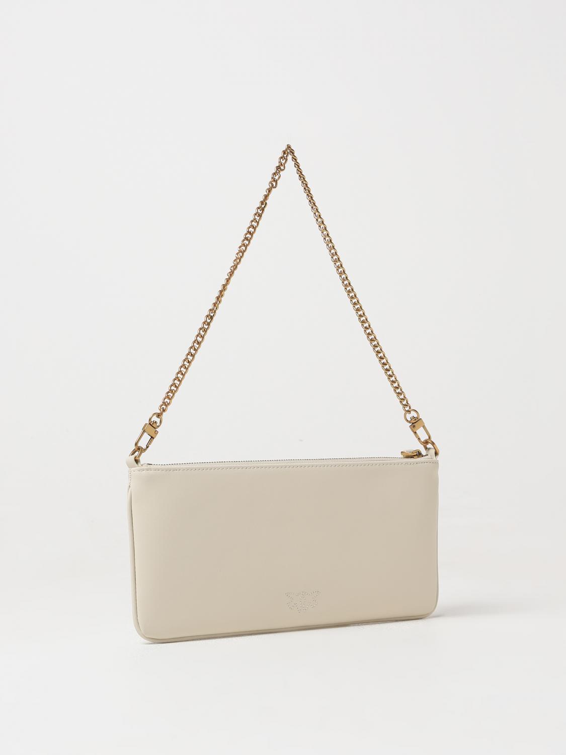 PINKO SCHULTERTASCHE: Schultertasche damen Pinko, Weiß - Img 2