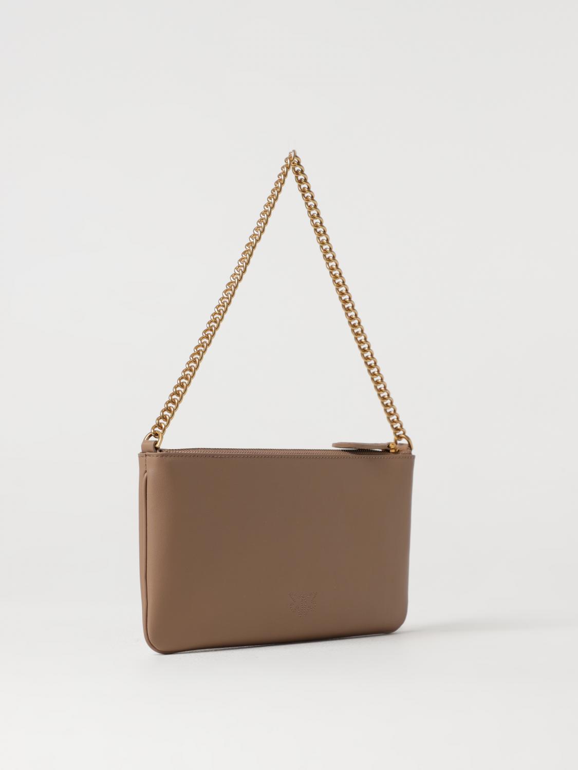 PINKO BORSA A SPALLA: Borsa Pinko in pelle , Beige - Img 2