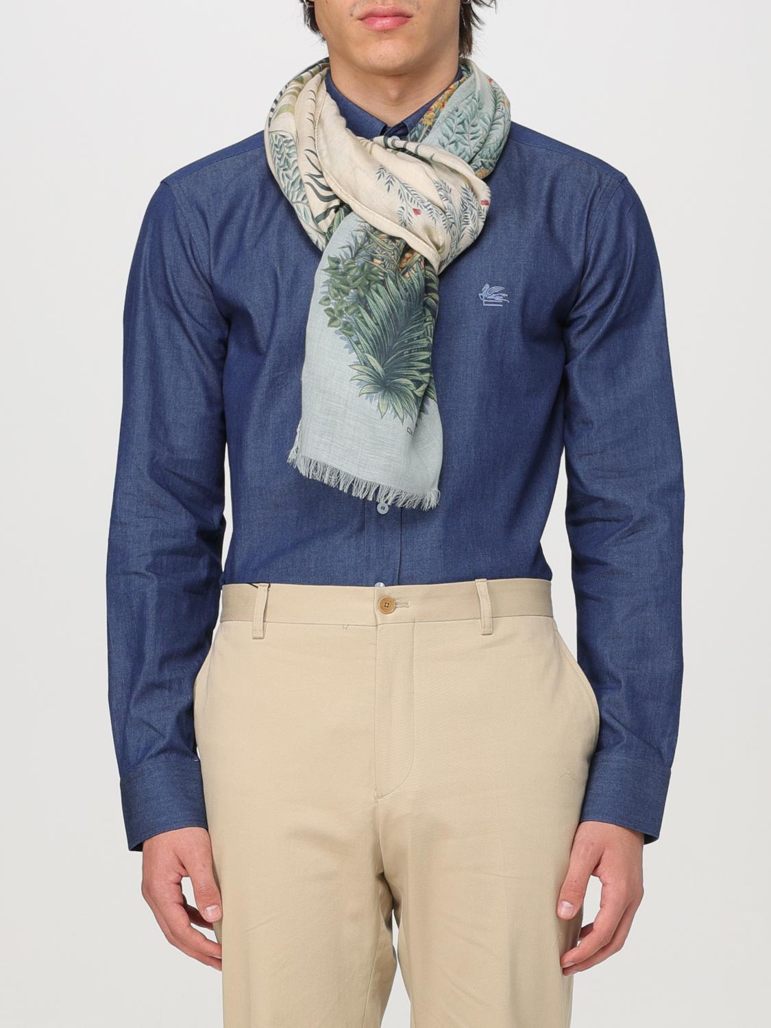 ETRO SCIARPA: スカーフ メンズ Etro, ホワイト - Img 2