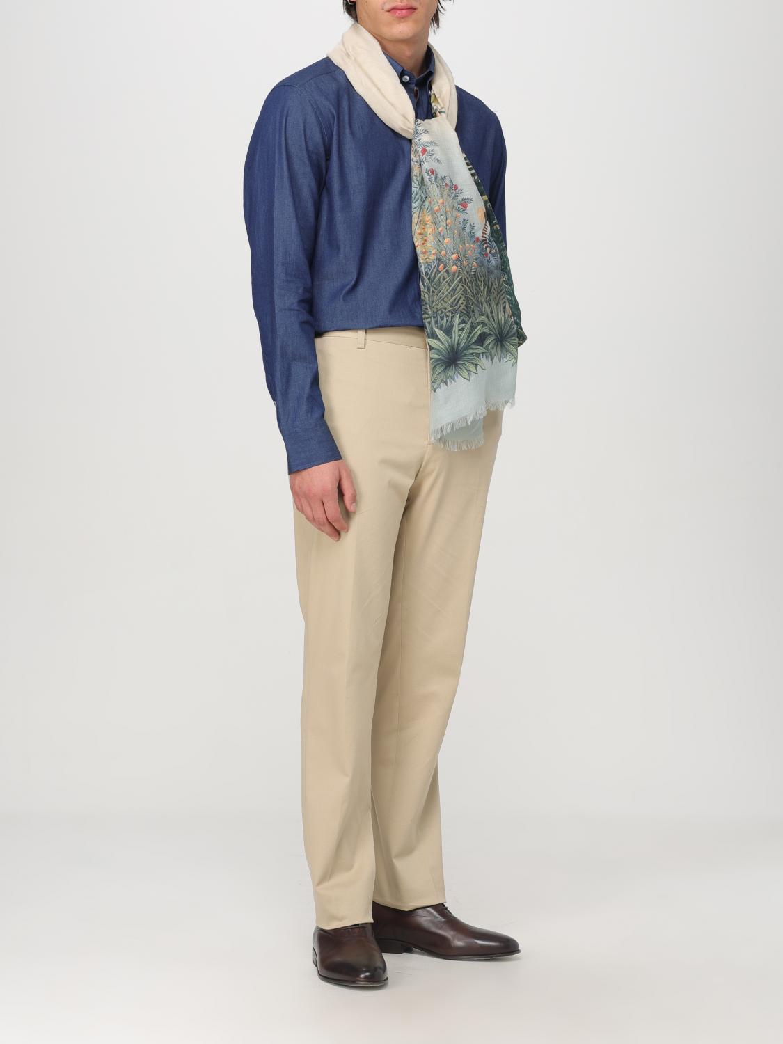 ETRO SCIARPA: スカーフ メンズ Etro, ホワイト - Img 4