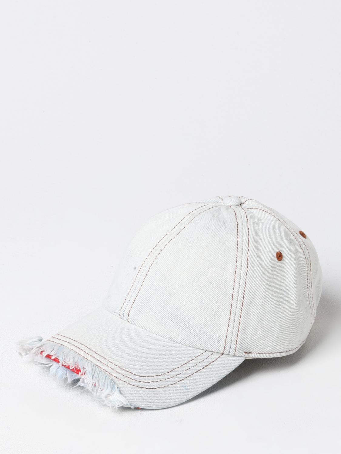 DIESEL GORRO: Gorro hombre Diesel, Azul Oscuro - Img 1