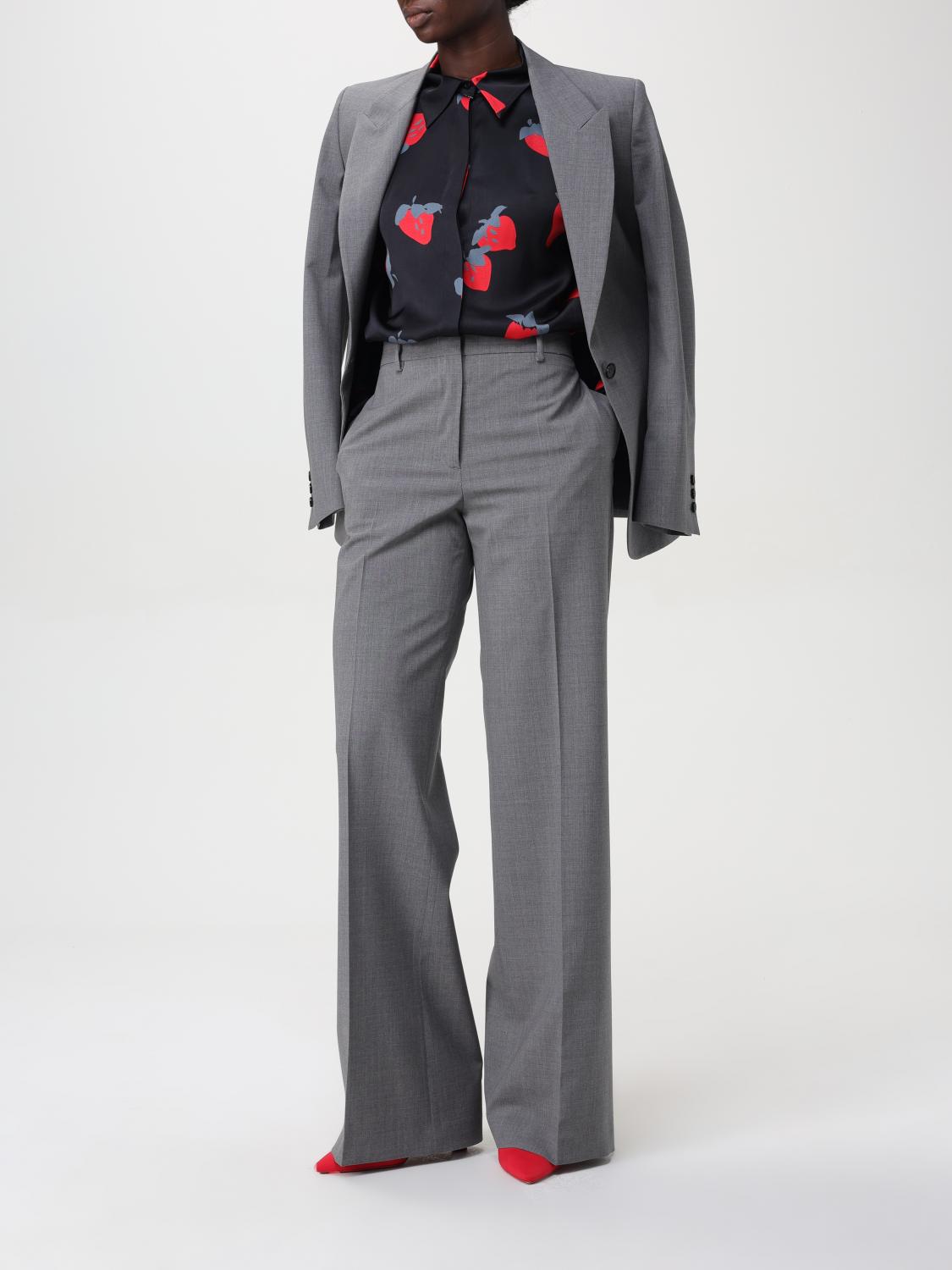 MSGM パンツ: パンツ レディース MSGM, グレー - Img 2