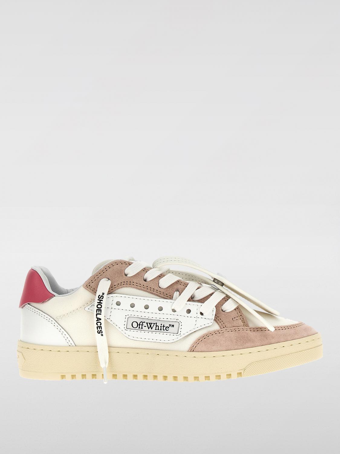 OFF-WHITE BASKETS: Baskets femme Off-white, Rose - Img 1
