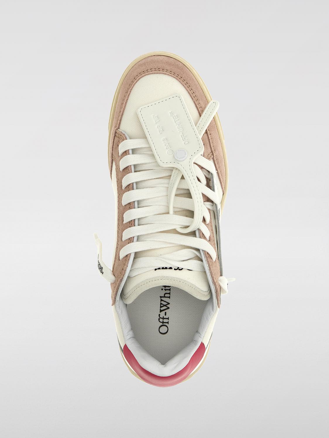 OFF-WHITE BASKETS: Baskets femme Off-white, Rose - Img 4
