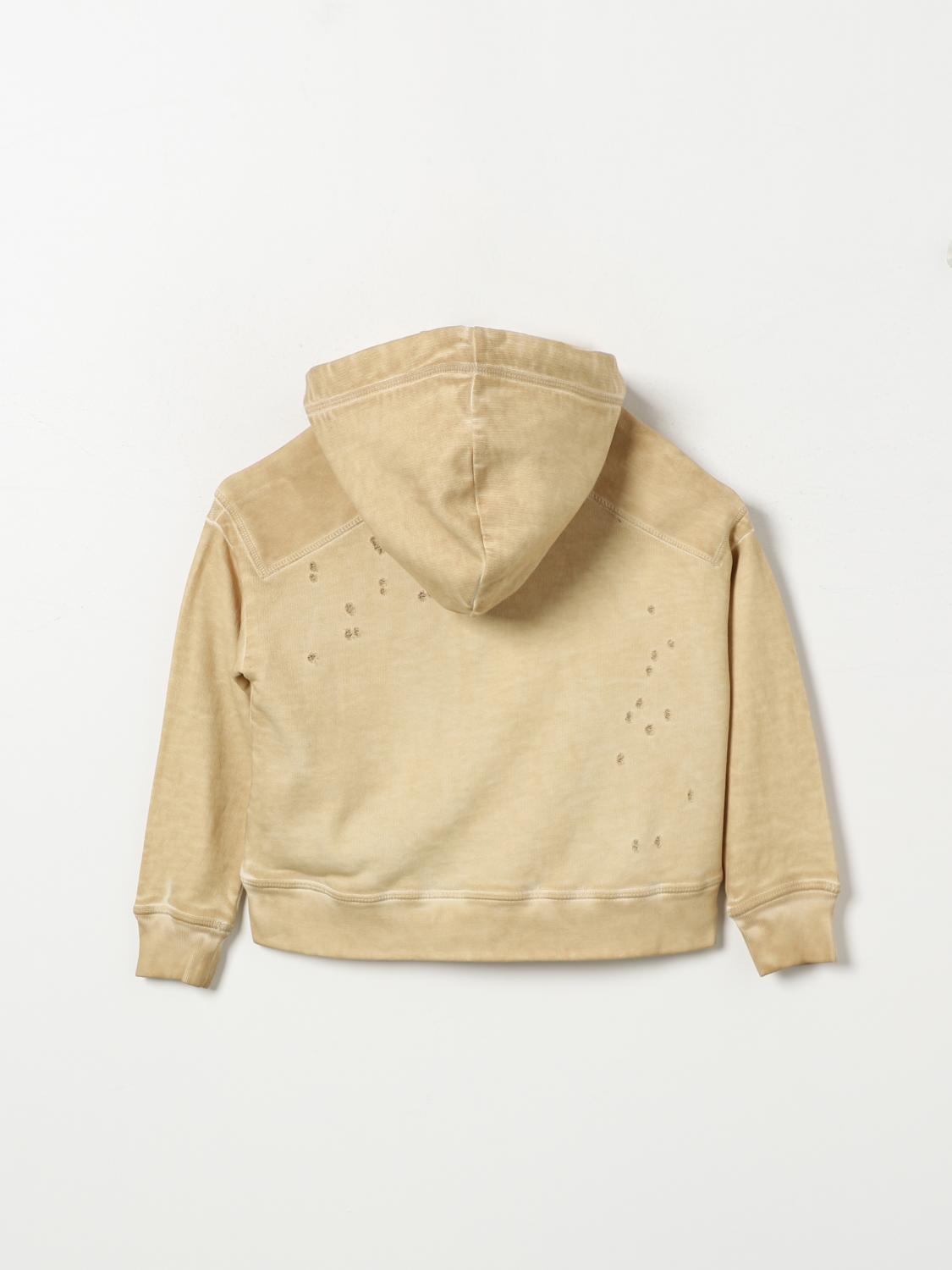 DSQUARED2 SWEATER: Sweater kids Dsquared2, Beige - Img 2