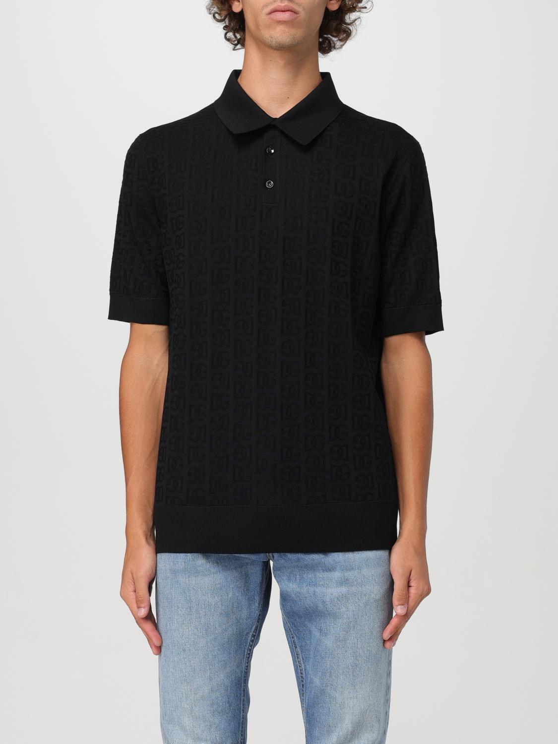 DOLCE & GABBANA POLO SHIRT: Polo shirt men Dolce & Gabbana, Black - Img 1