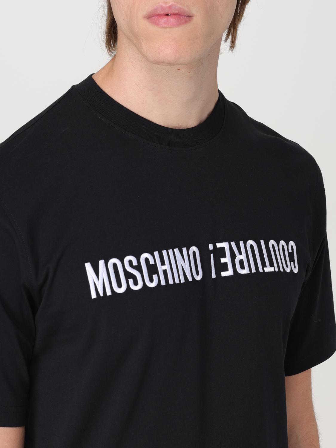 MOSCHINO COUTURE T-SHIRT: T-shirt men Moschino Couture, Black - Img 4