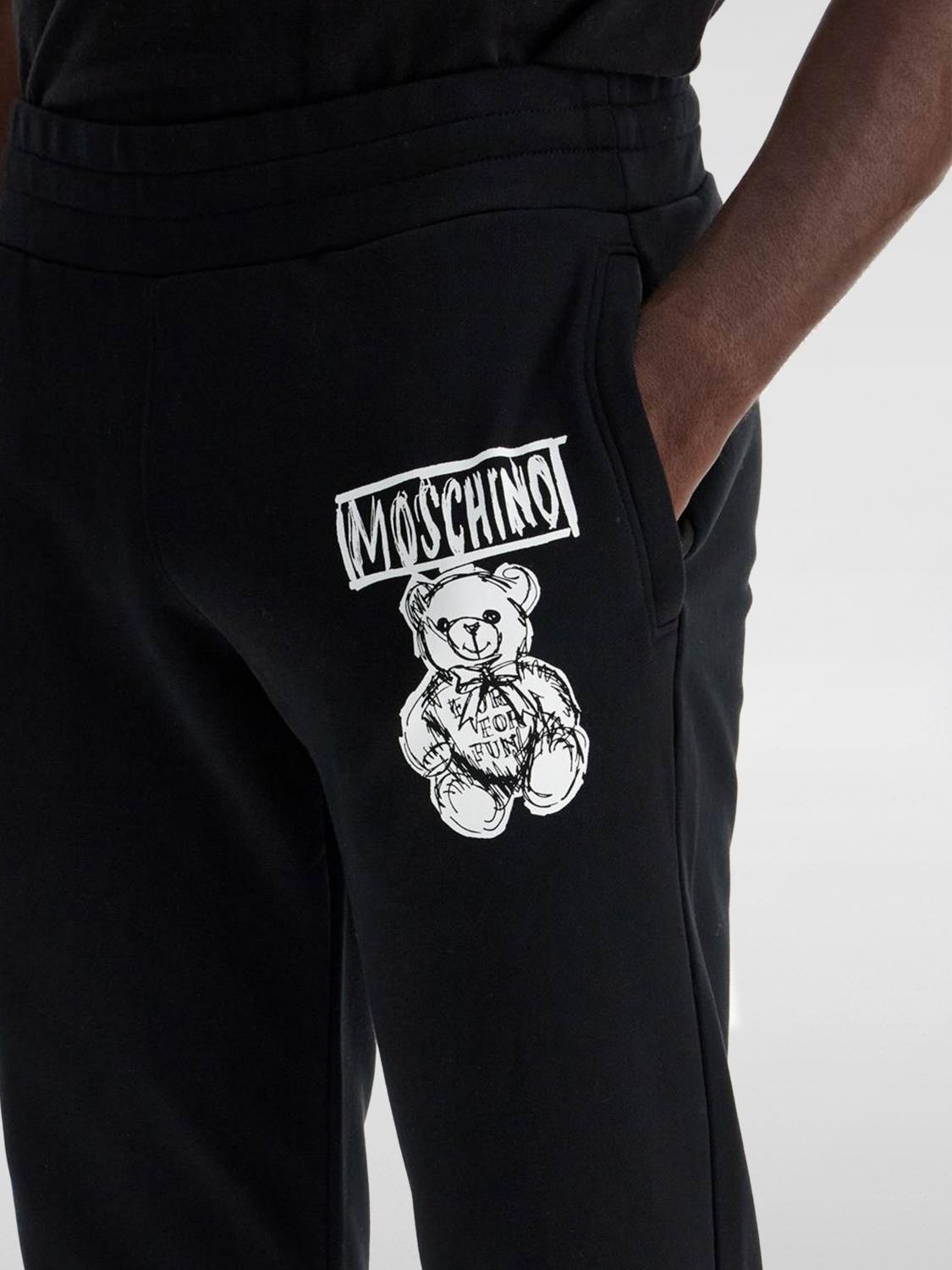 MOSCHINO COUTURE PANTS: Pants men Moschino Couture, Black - Img 3