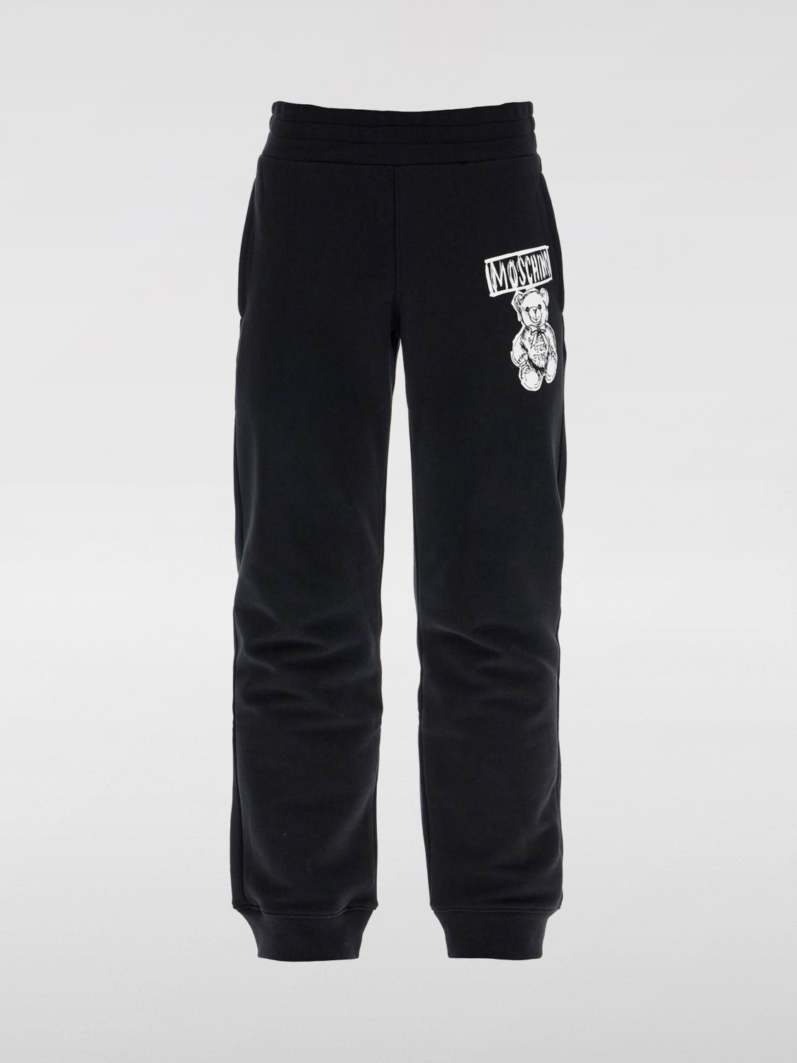 MOSCHINO COUTURE PANTS: Pants men Moschino Couture, Black - Img 4