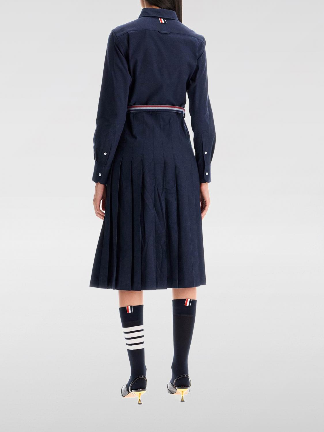 THOM BROWNE DRESS: Dress woman Thom Browne, Blue - Img 2