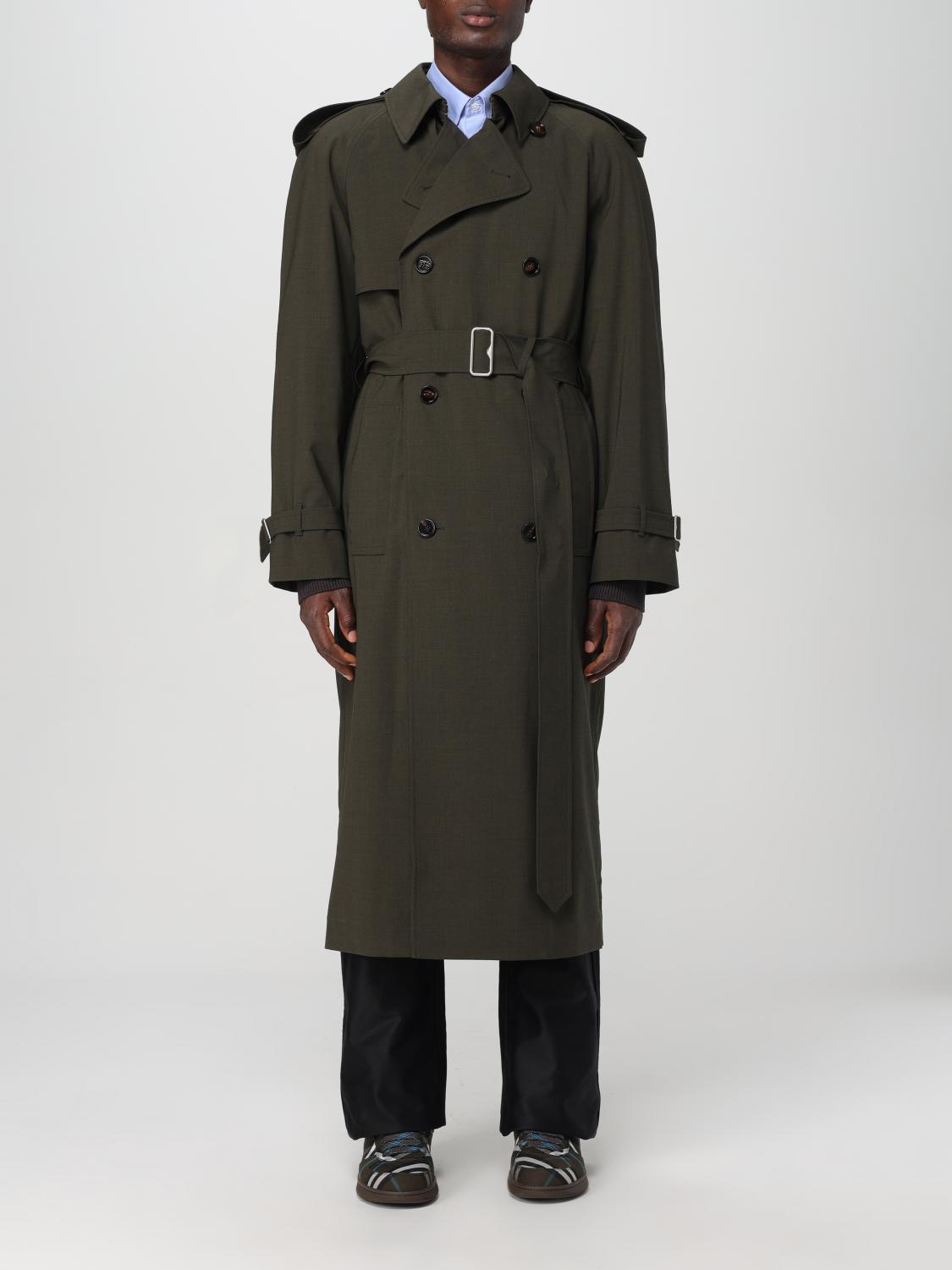 Giglio Trench lungo in lana stretch Burberry