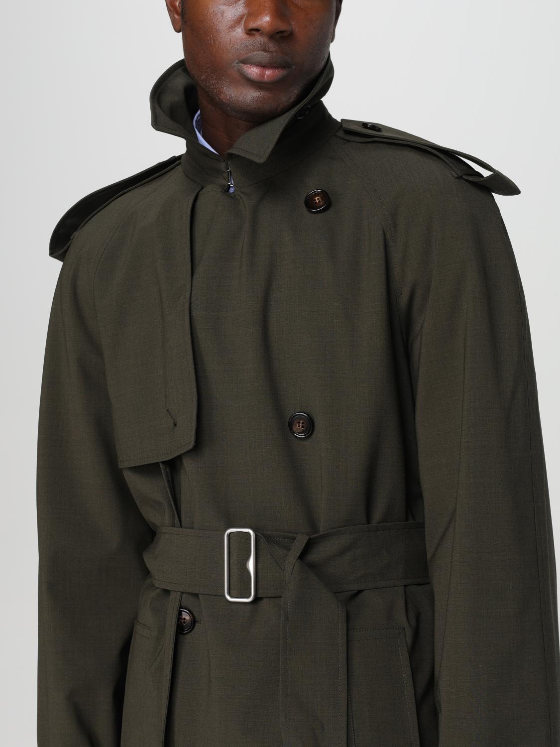 BURBERRY TRENCH COAT: Trench coat men Burberry, Green - Img 5