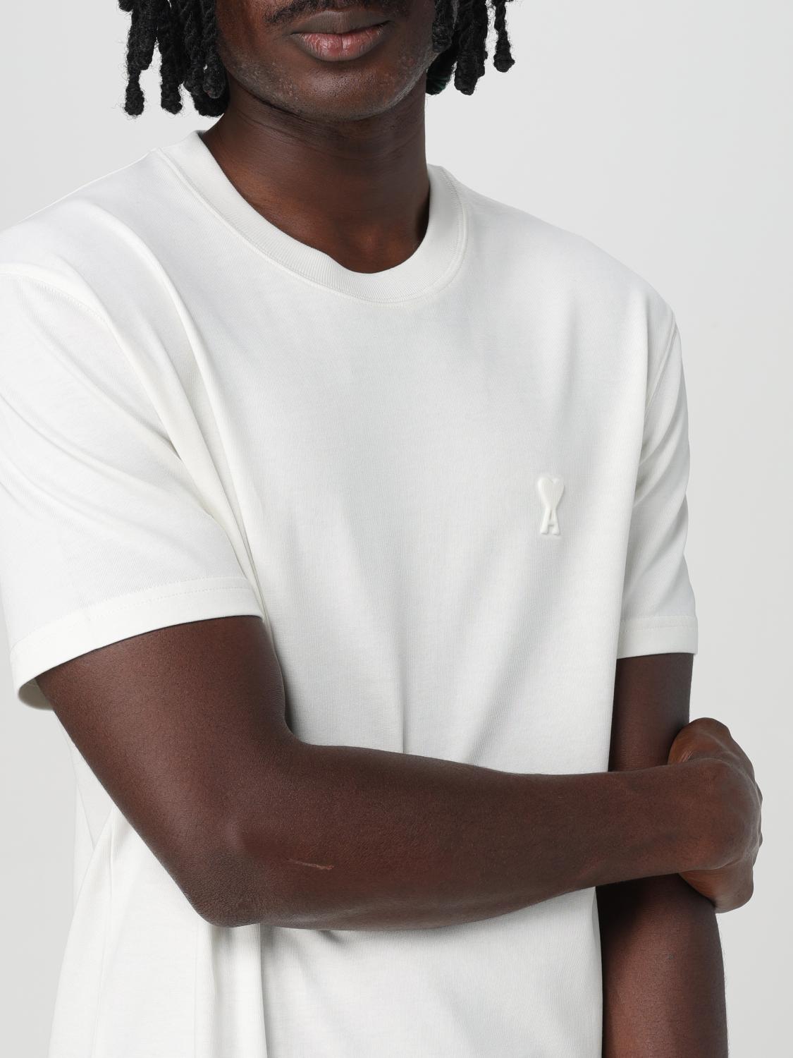 AMI PARIS T-SHIRT: T-shirt men Ami Paris, White - Img 4