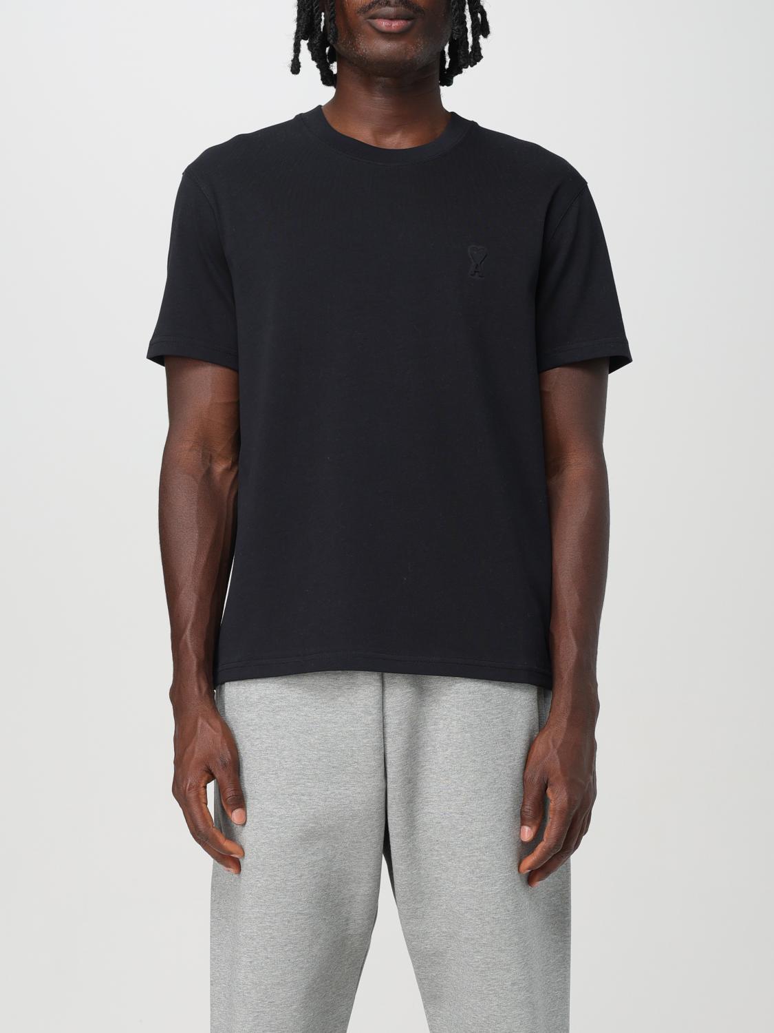 AMI PARIS T-SHIRT: T-shirt men Ami Paris, Black - Img 1