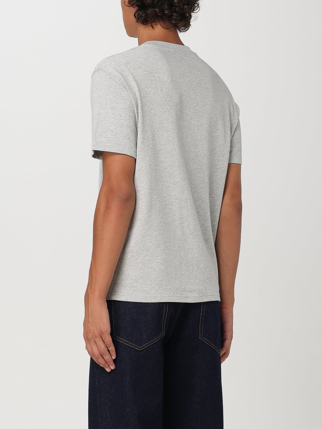 AMI PARIS CAMISETA: Camiseta hombre Ami Paris, Gris - Img 2