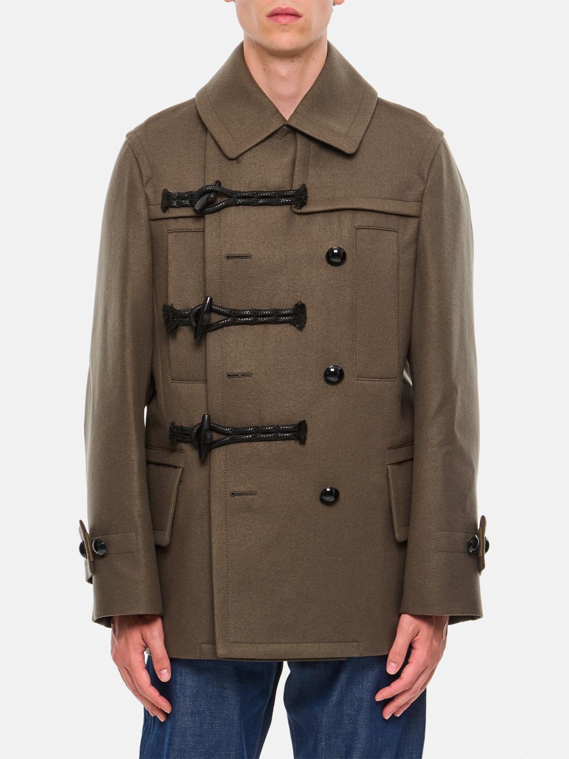 SACAI COAT: Coat men Sacai, Green - Img 1