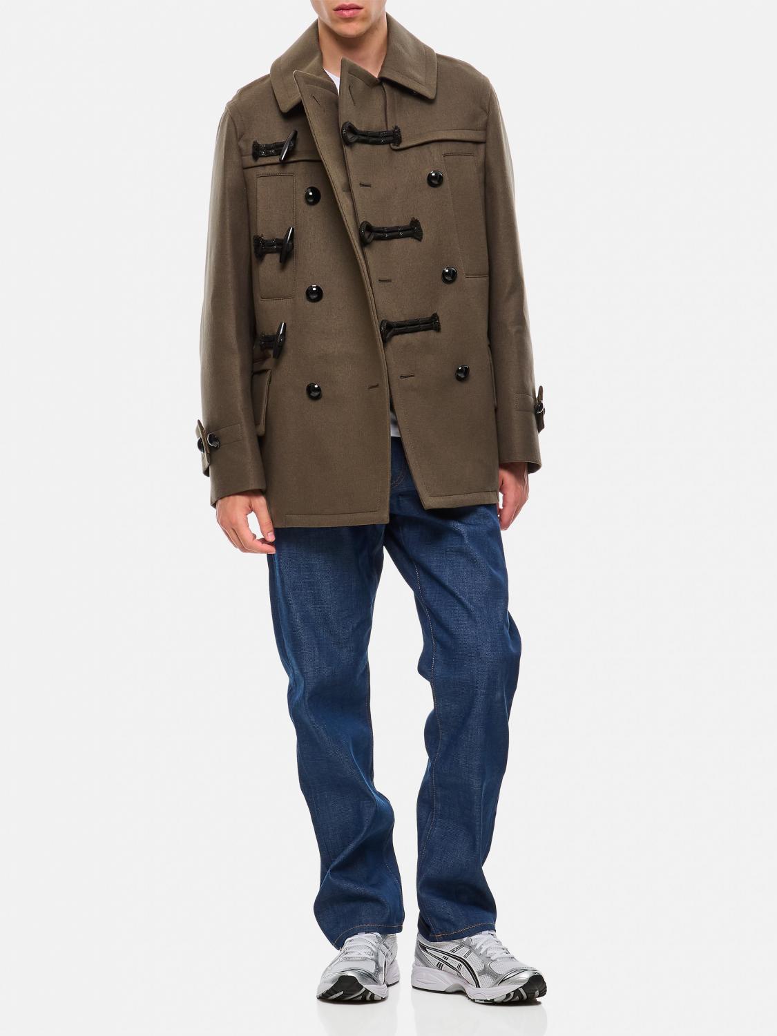 SACAI COAT: Coat men Sacai, Green - Img 2