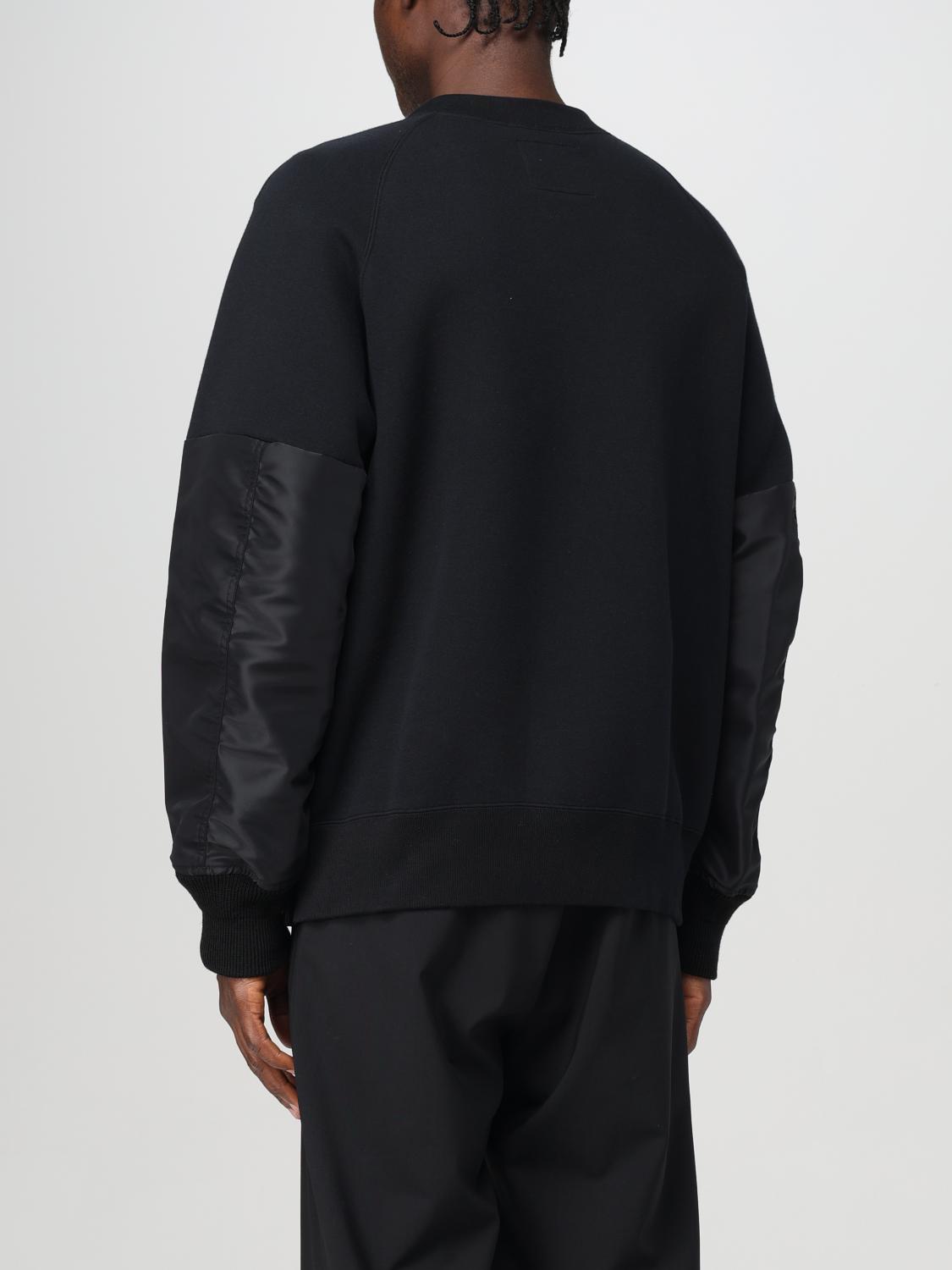 Sacai スウェットシャツ メンズ - ブラック | 2403456M | GIGLIO.COM
