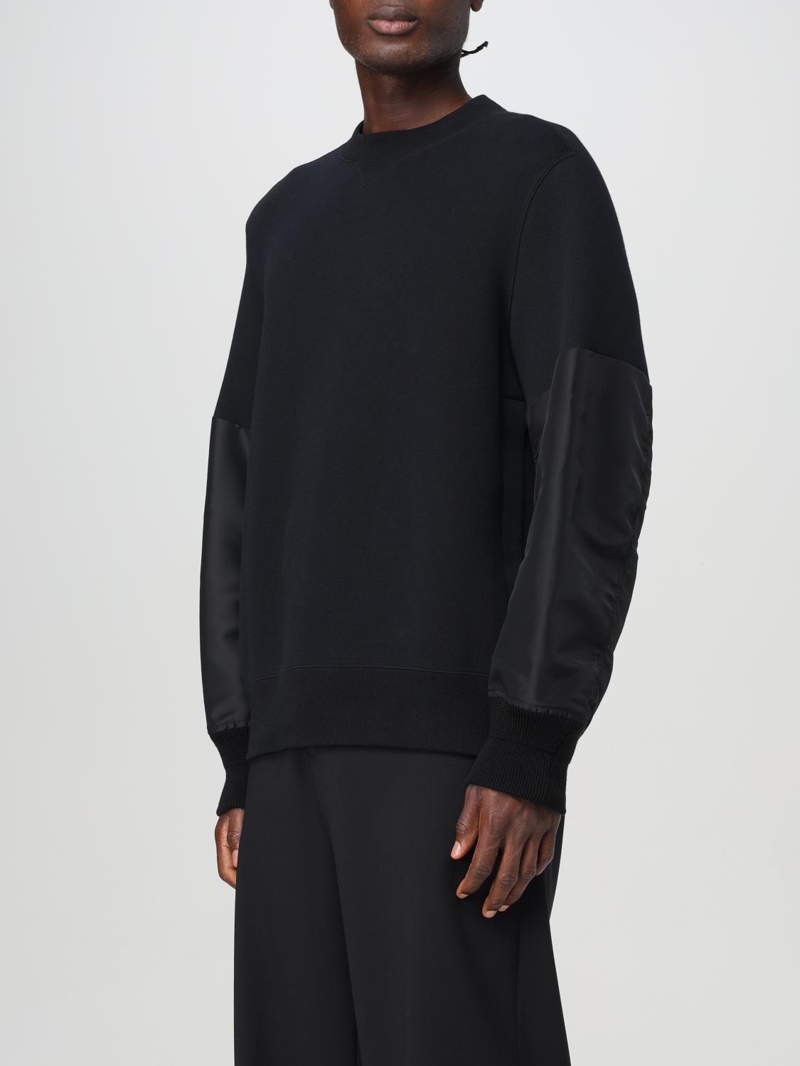 Sacai スウェットシャツ メンズ - ブラック | 2403456M | GIGLIO.COM